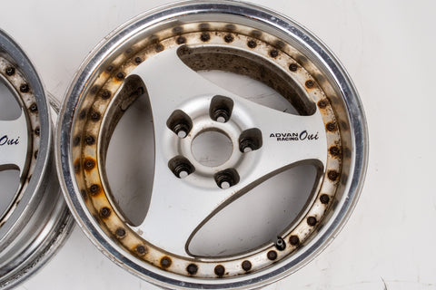 Yokohama Advan Oni 16" 8J +12 (5x114.3) Pair