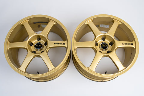Yokohama AVS Model 6 17" 9J +35 (5x114.3) Pair