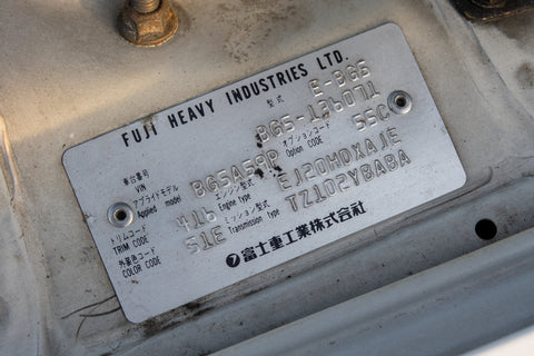 1996 Subaru Legacy GT Wagon BG5