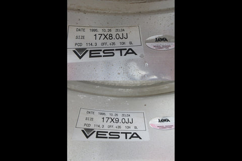 RAYS Vesta TRY-FORCE Zelda 17" 8J +35 & 17" 9J +35 (5x114.3)