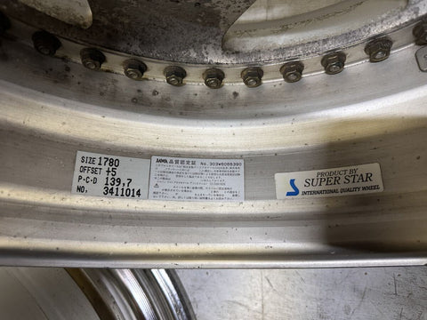 Super Star LODIO DRIVE (6x139.7) 17x8 +5
