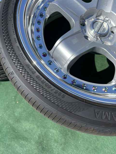 WEDS Chevlon Racing S3 - 5x114.3 18x8 +32