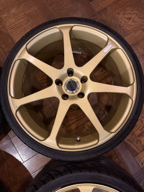 Yokohama AVS Model 7 (5x114.3) 19" 10J +45, 9J +45