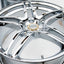 AVS Model 5 18" 9J +40, 8J +45 (5x114.3) *Triple Chrome Plated*
