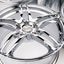 AVS Model 5 17" 9JJ +40, 8JJ +38 (5x114.3) *Triple Chrome Plated*