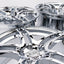 AVS Model 5 17" 9JJ +35, 8JJ +30 (5x114.3) *Triple Chrome Plated*
