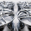 AVS Model 5 17" 9JJ +35, 8JJ +30 (5x114.3) *Triple Chrome Plated*
