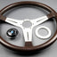 390mm Nardi Classic *Brown Leather*